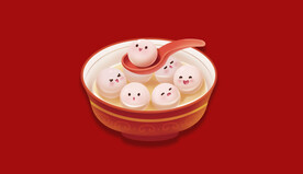 汤圆素材
