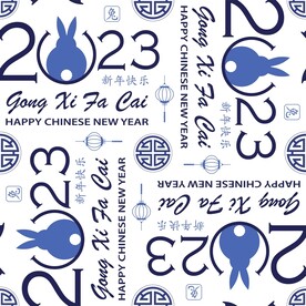 春节兔子素材兔子元素图案 