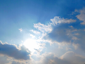 蓝天白云阳光