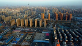 俯瞰郑州航拍城市