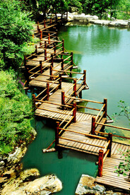 济南九如山瀑布群景区