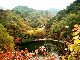 济南九如山瀑布群景区