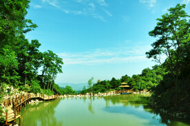 济南九如山瀑布群景区
