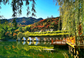 济南九如山瀑布群景区