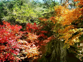 济南九如山瀑布群景区