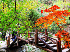 济南九如山瀑布群景区