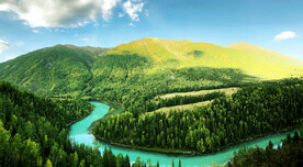 新疆喀纳斯风光