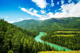 新疆喀纳斯风光