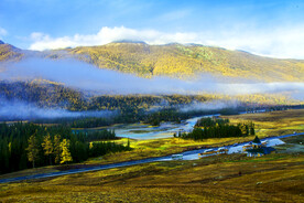 新疆喀纳斯风光
