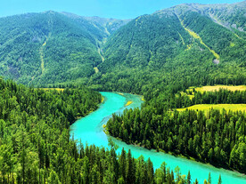 新疆喀纳斯风光