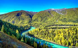 新疆喀纳斯风光