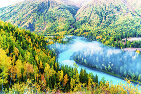 新疆喀纳斯风光