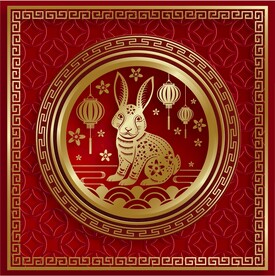 新年兔年贺岁2023主题贺岁素