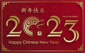  新年兔年贺岁2023主题贺岁
