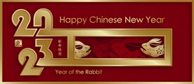 新年兔年贺岁2023主题贺岁素