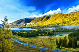 新疆喀纳斯风光