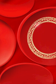 中国风红色背景