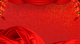 红色背景
