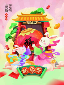 兔年海报