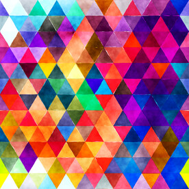 水彩马赛克背景