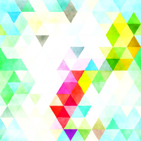 水彩马赛克背景