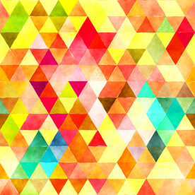 水彩马赛克背景