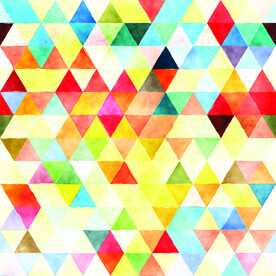 水彩马赛克背景