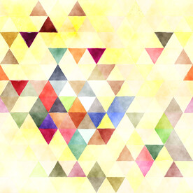 水彩马赛克背景 