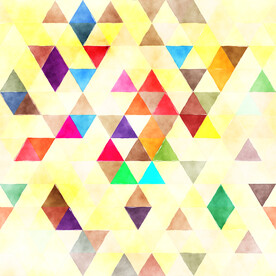 水彩马赛克背景