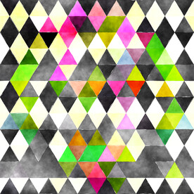 水彩马赛克背景