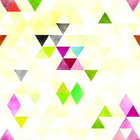 水彩马赛克背景 