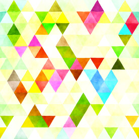 水彩马赛克背景 