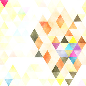 水彩马赛克背景 