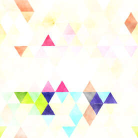 水彩马赛克背景 