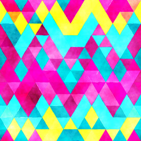 水彩马赛克背景 