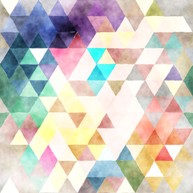 水彩马赛克背景