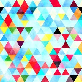 水彩马赛克背景