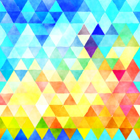 水彩马赛克背景 