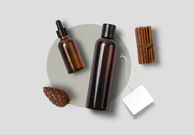 护肤品罐子样机 