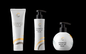 护肤品罐子样机