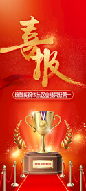 喜报海报