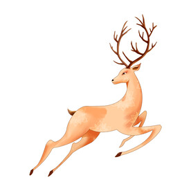 敦煌仙鹿九色鹿  