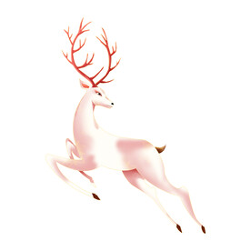 敦煌仙鹿九色鹿  