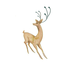 敦煌仙鹿九色鹿  