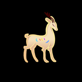 敦煌仙鹿九色鹿  