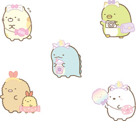 角落生物可爱卡通