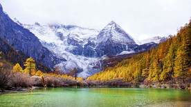 四川稻城亚丁风光