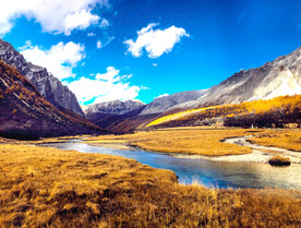 四川稻城亚丁风光