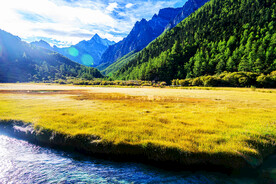 四川稻城亚丁风光