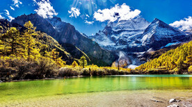 四川稻城亚丁风光